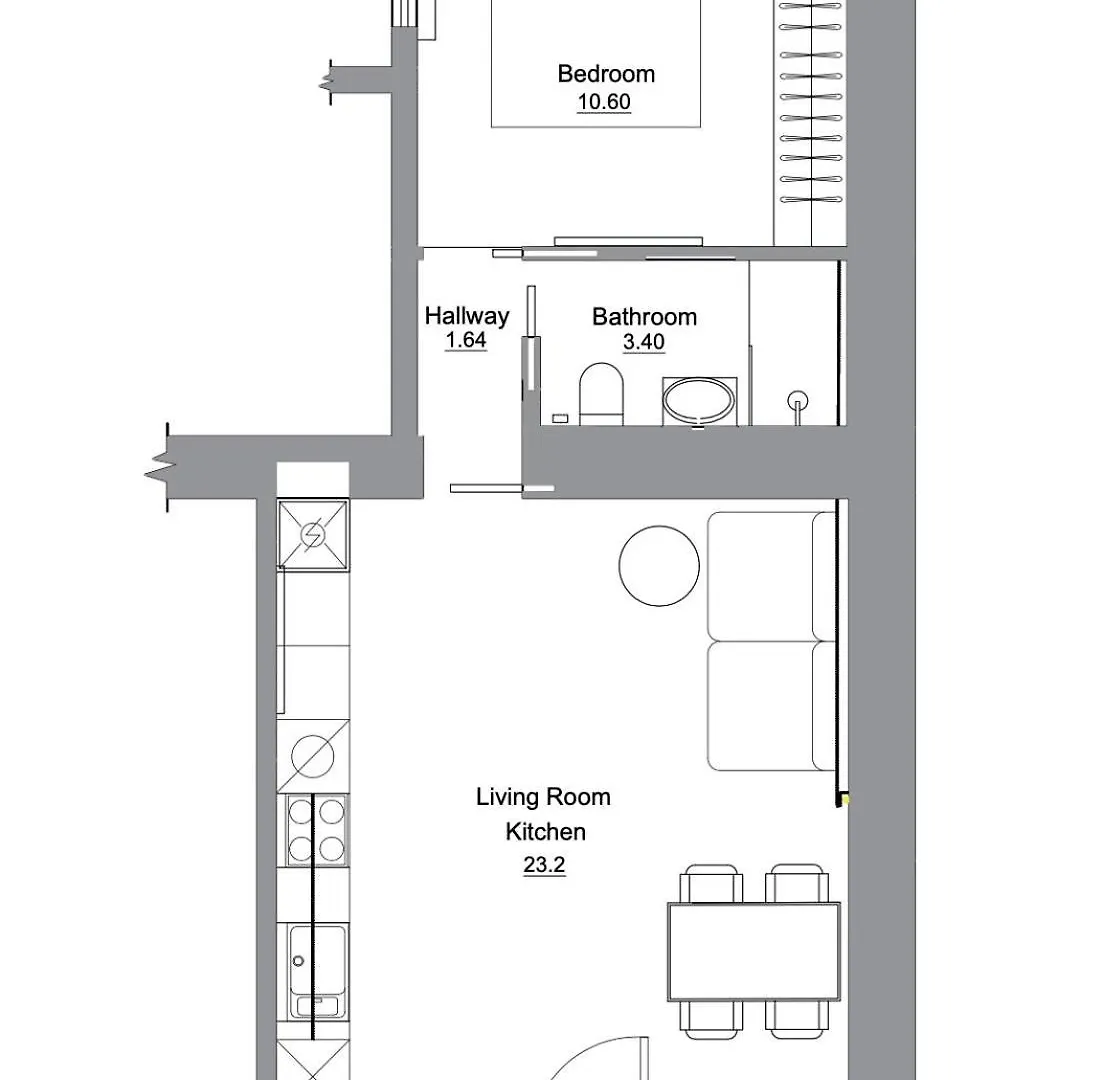 Best Price Vs Quality-Fully Equipped & Renovated 2Room Suite Montenero-City Centre Όλμπια 0*,  Ιταλία